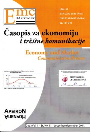 Časopis za ekonomiju i tržište komunikacije